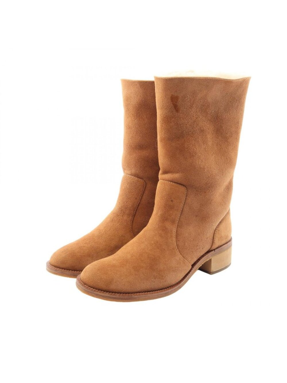 Chanel Brown Short Boots